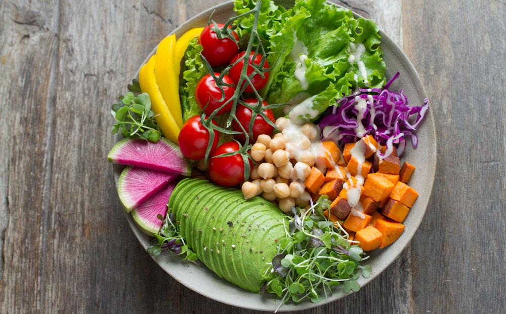 Meal plan built with software for nutritionists