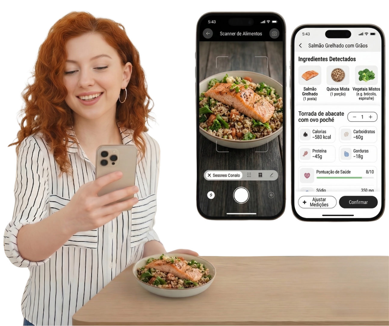 ContaCal, the app that counts calories and protein from a photo