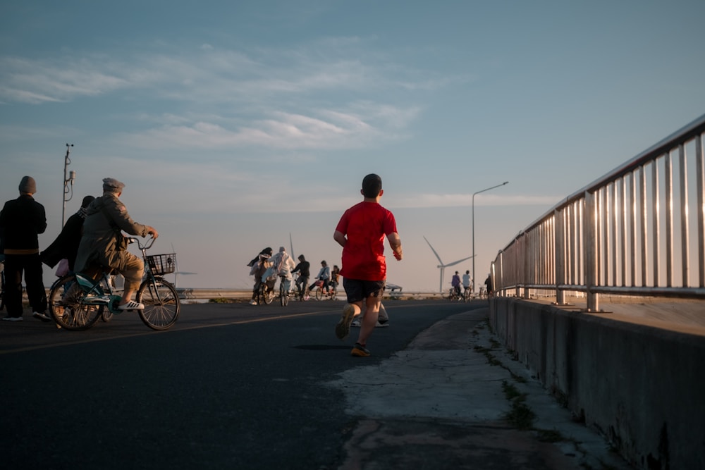 Man running, activity that changes the TDEE calculator result
